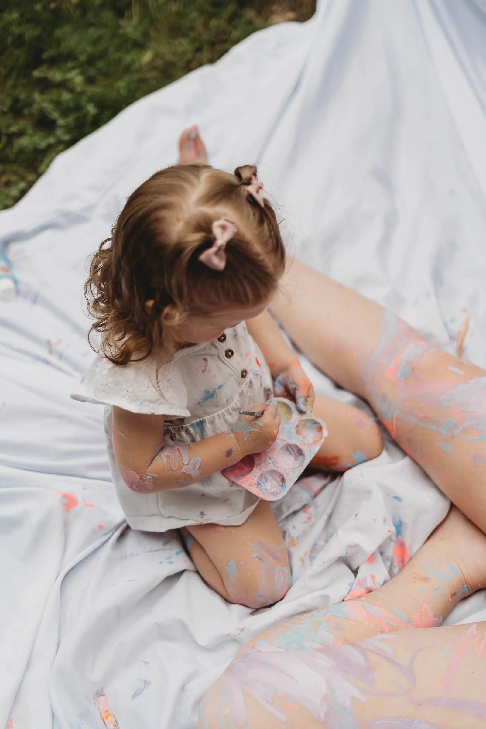 Painting Mother's Day Session