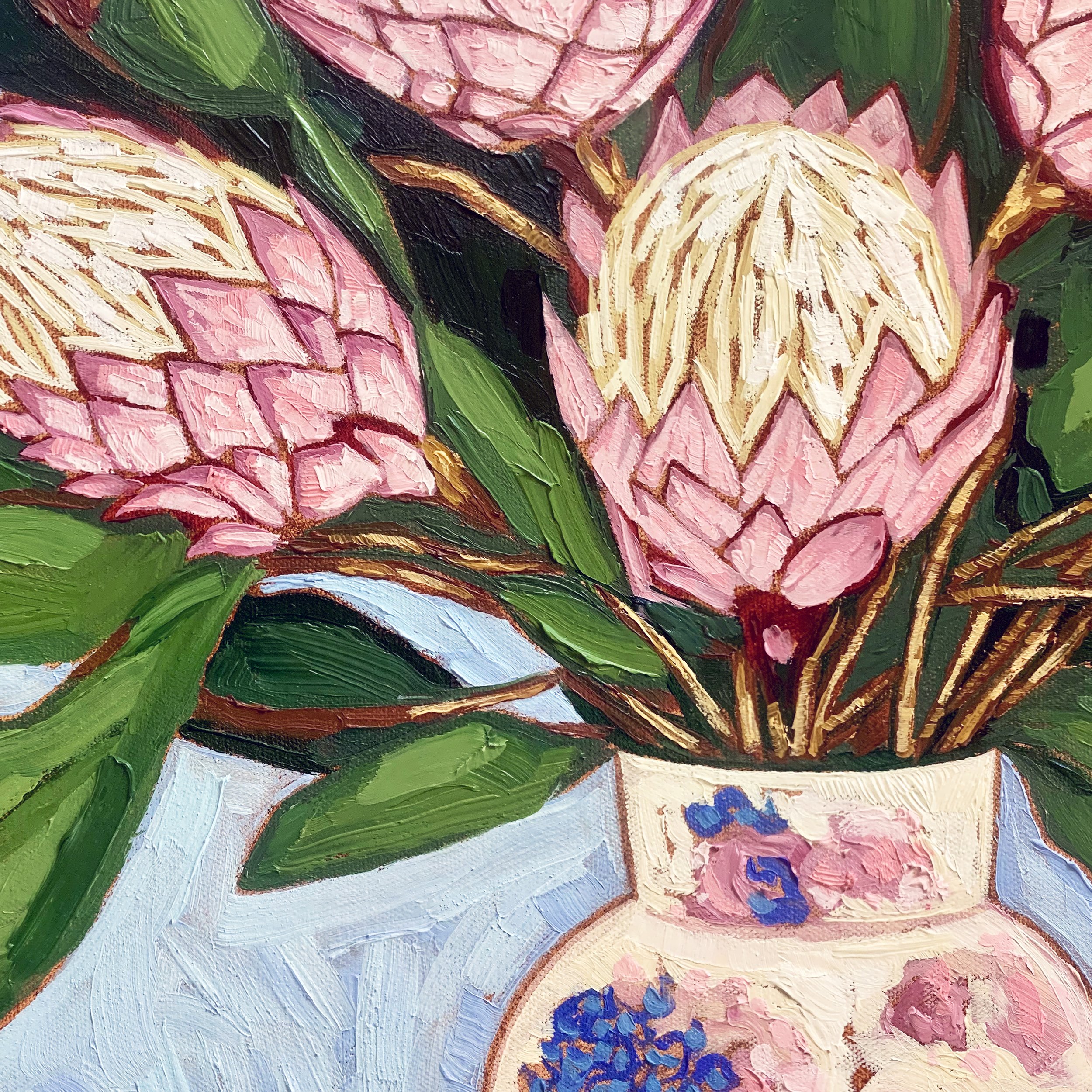 Julie Lynch_Proteas on French Blue_closeup _$1500 2.jpg