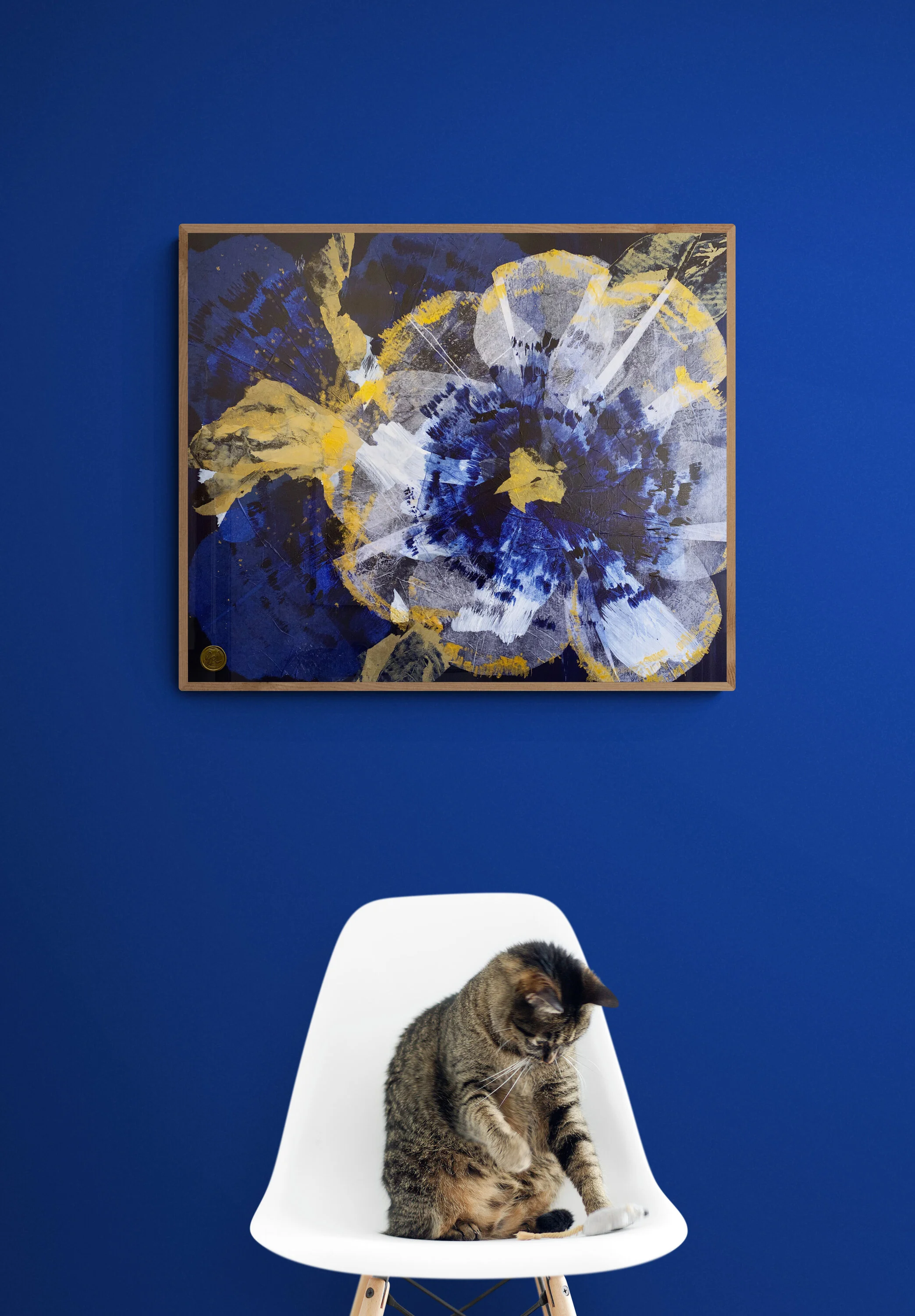 INDIGO DREAMS: Adele (UNFRAMED) | WAS $650, GET FOR $195 USING CODE MOVING70