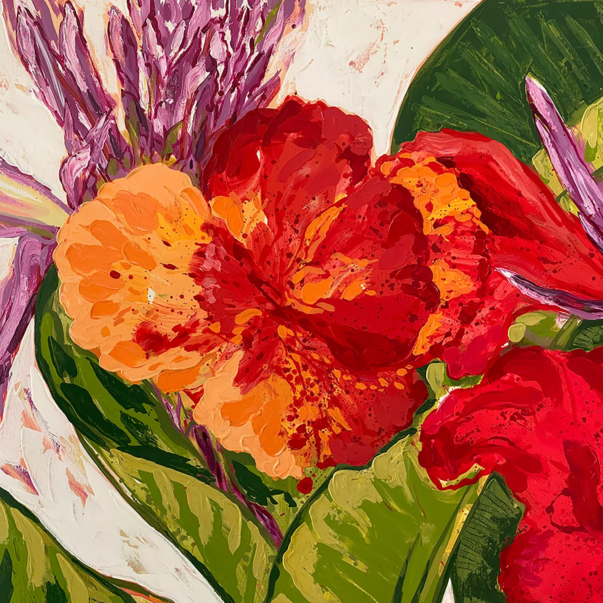 SUMMER NOSTALGIA: IMPASTO FLOWERS PAINTING WORKSHOP @ GREEN DOOR STUDIOS
