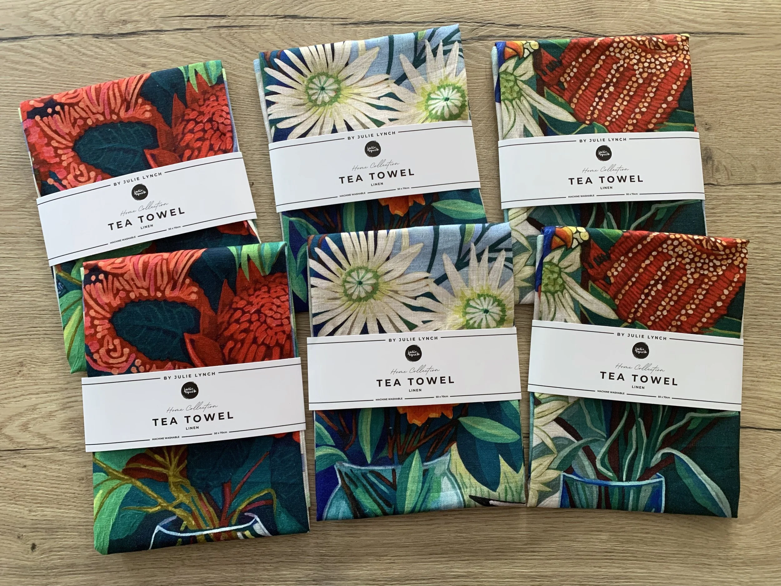Set of 6: Gang-Gang Cockatoo + Magpie + Rainbow Lorikeets + FREE SHIPPING