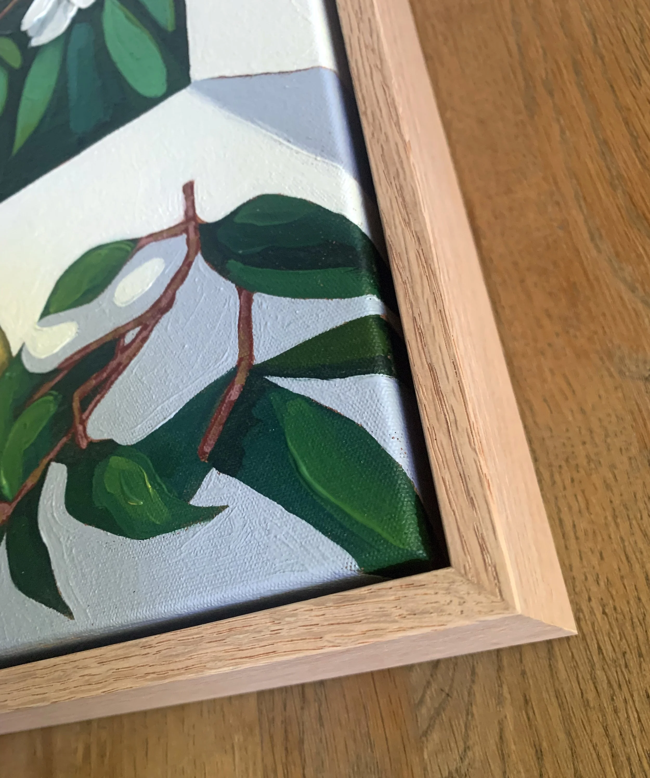 Julie Lynch_cockatoo and lemons_oil on canvas_side.jpg