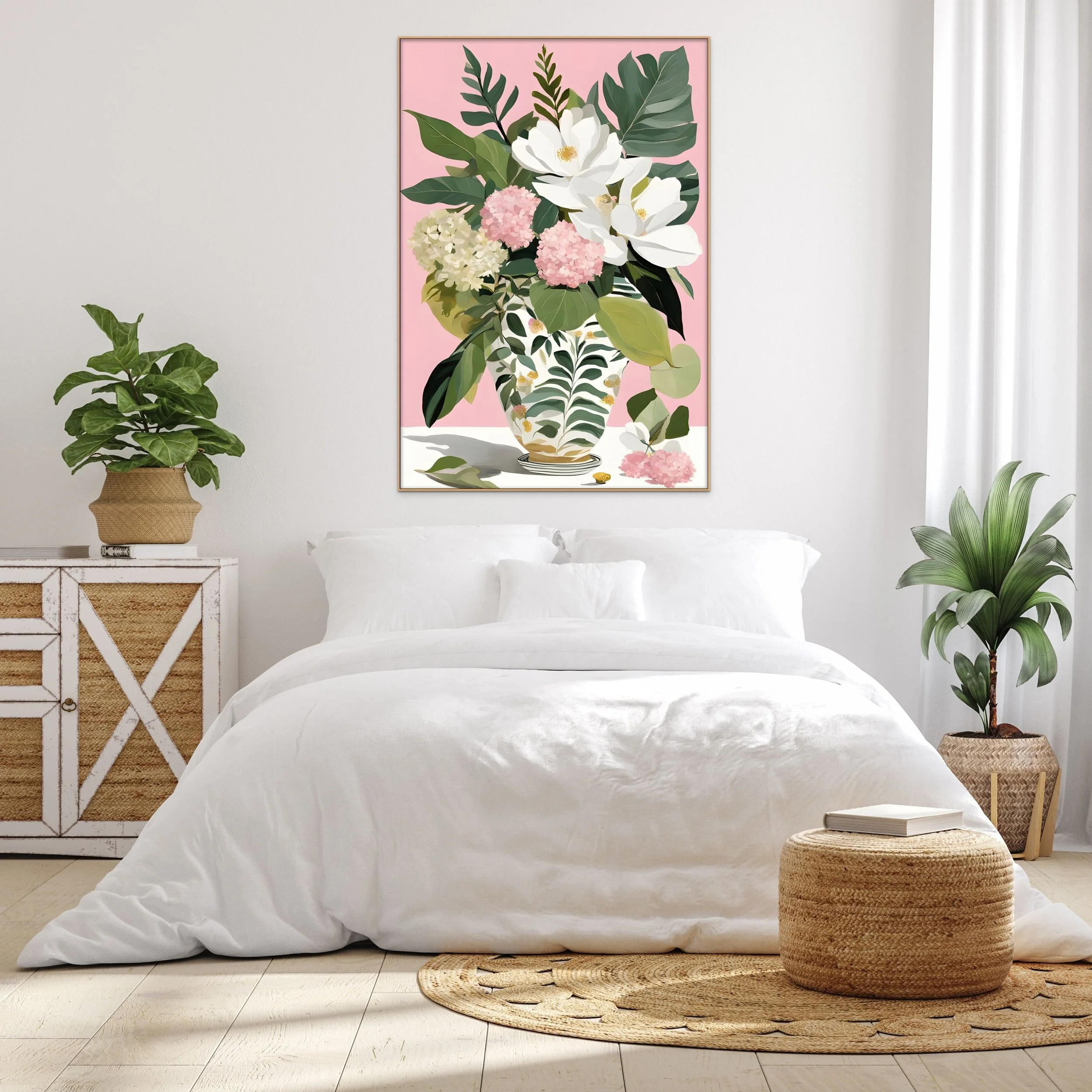 Floral Fusion | Framed Open Edition Print | A0 | A1 | A2 |