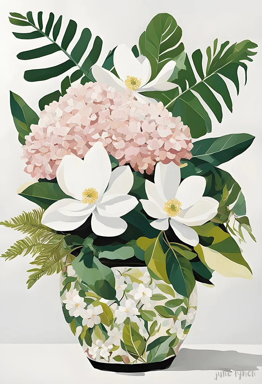 Chintz Blush | Framed Open Edition Print | A0 | A1 | A2 |