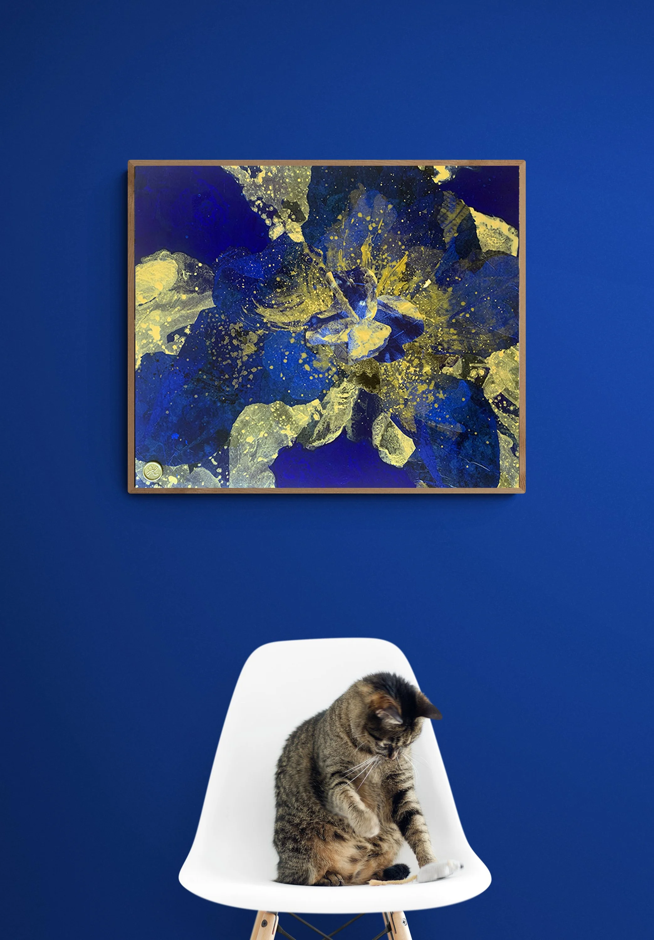 INDIGO DREAMS: Nova  (UNFRAMED) | WAS $650, GET FOR $195 USING CODE MOVING70