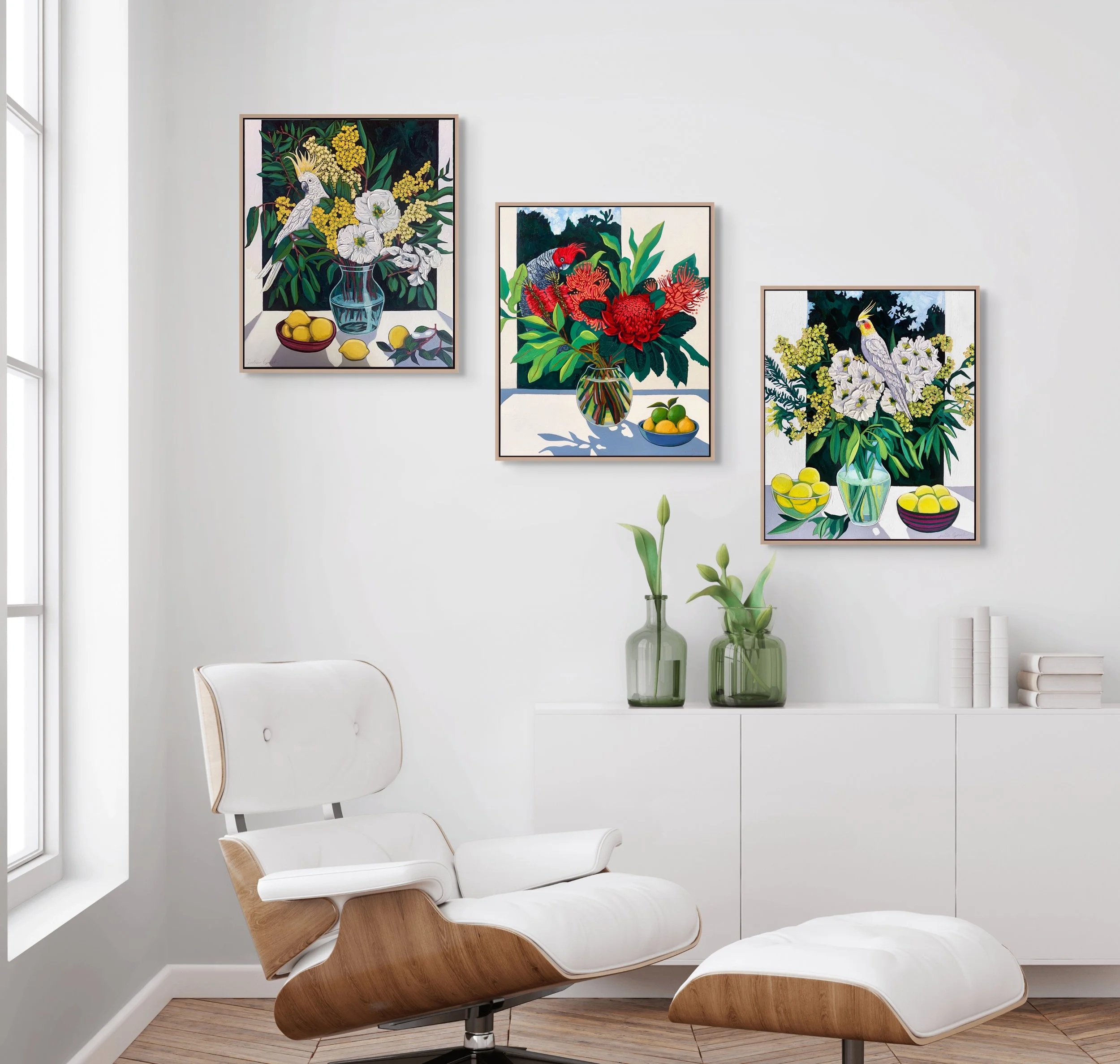 Julie Lynch_Cockatoo_Gang-gang_Cockateil in Living Room.jpg