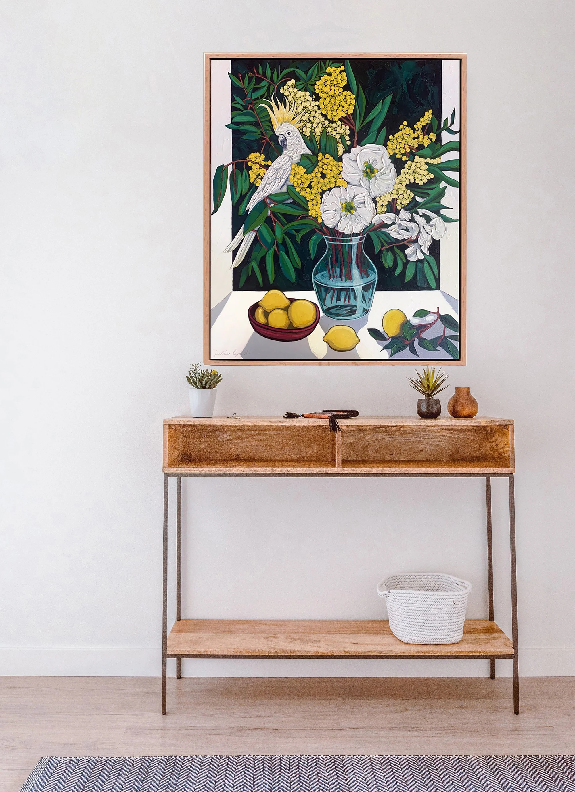 Julie Lynch_Cockatoo and Lemons_ hallway.jpg