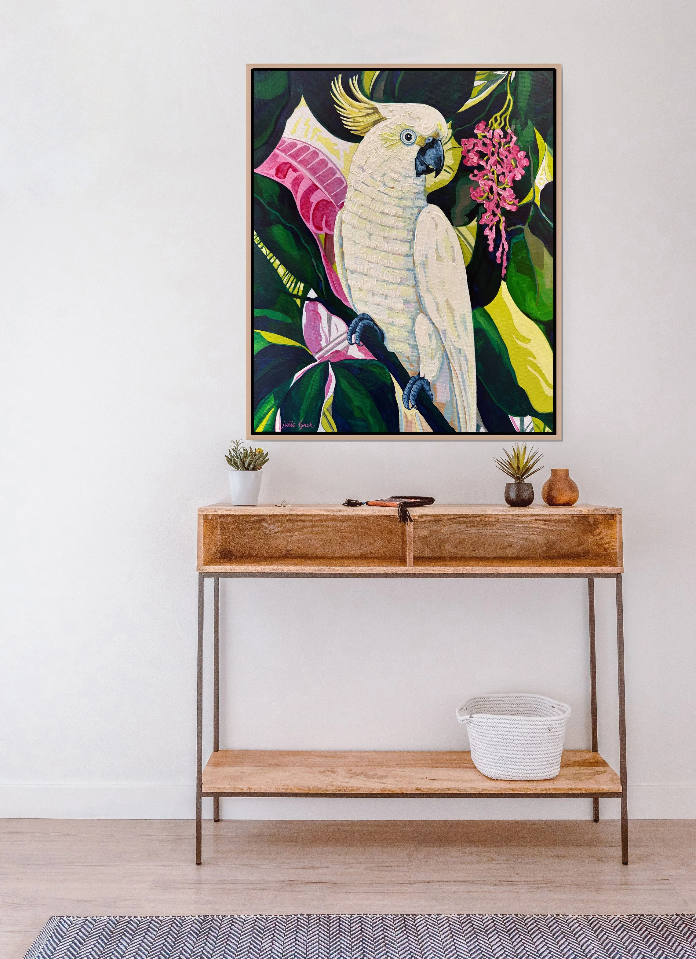 Julie Lynch_Sulphur Crested Cockatoo_ hallway.jpg