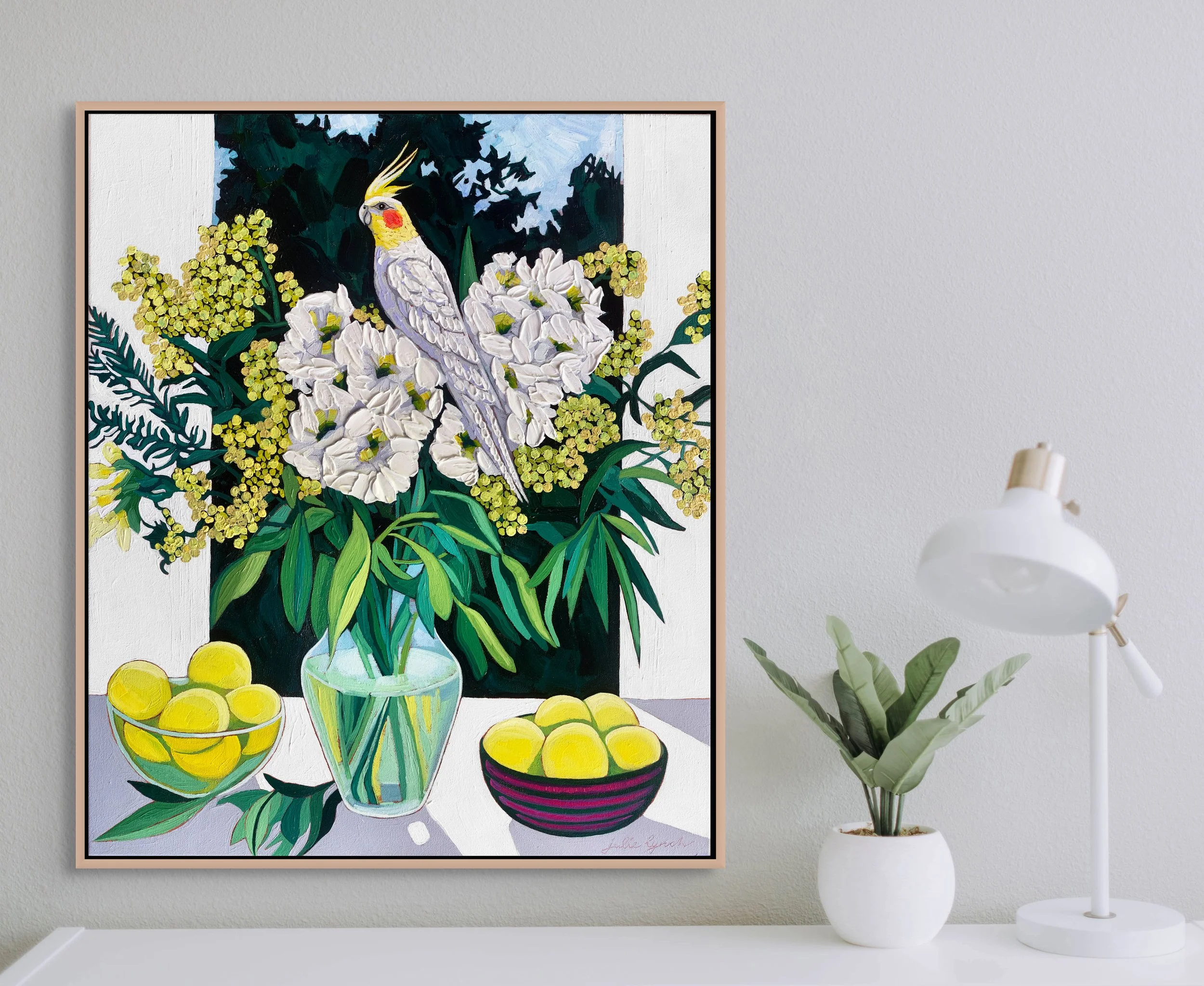 Julie Lynch_Cockateil and Lemons_interior desk2.jpg