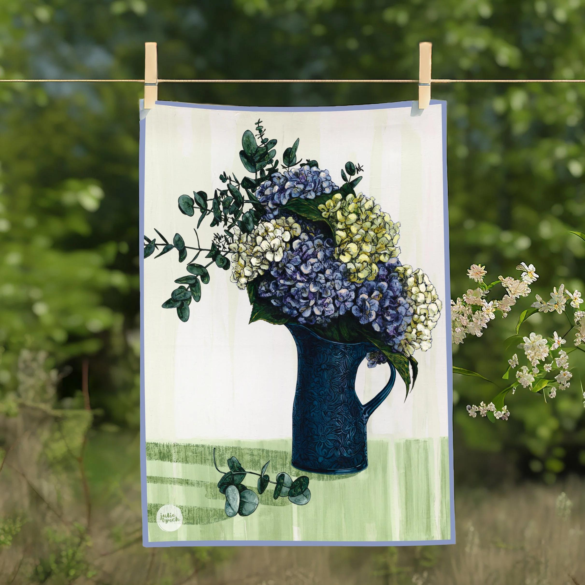 Square_Hydrangea Teatowel on famr background.jpg