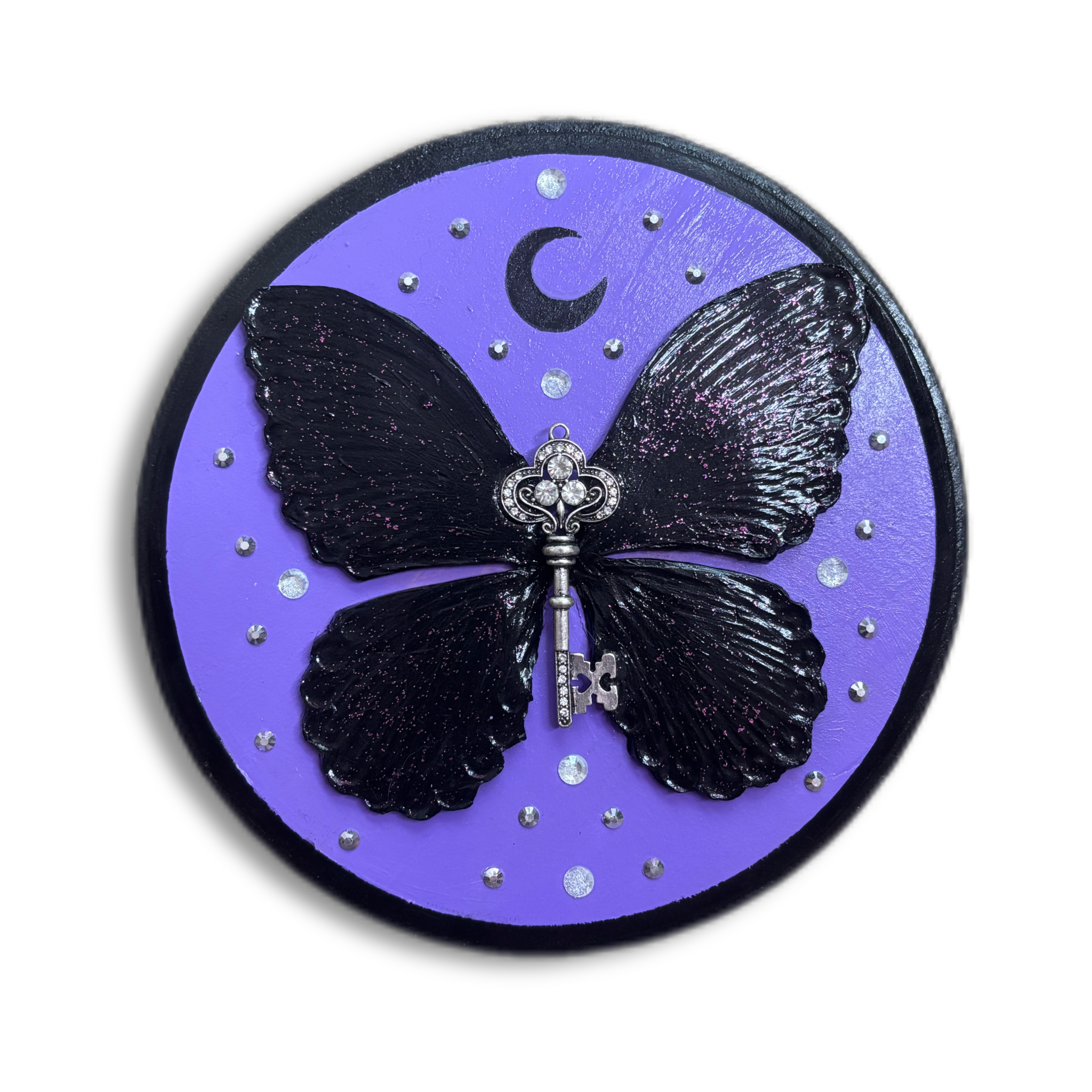 "BUTTERFLY KEY" 6 inch Plaque