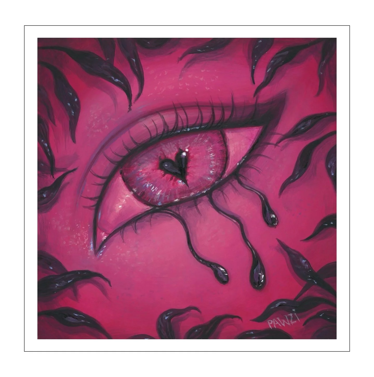 "INK TEARS" Fine Art Print