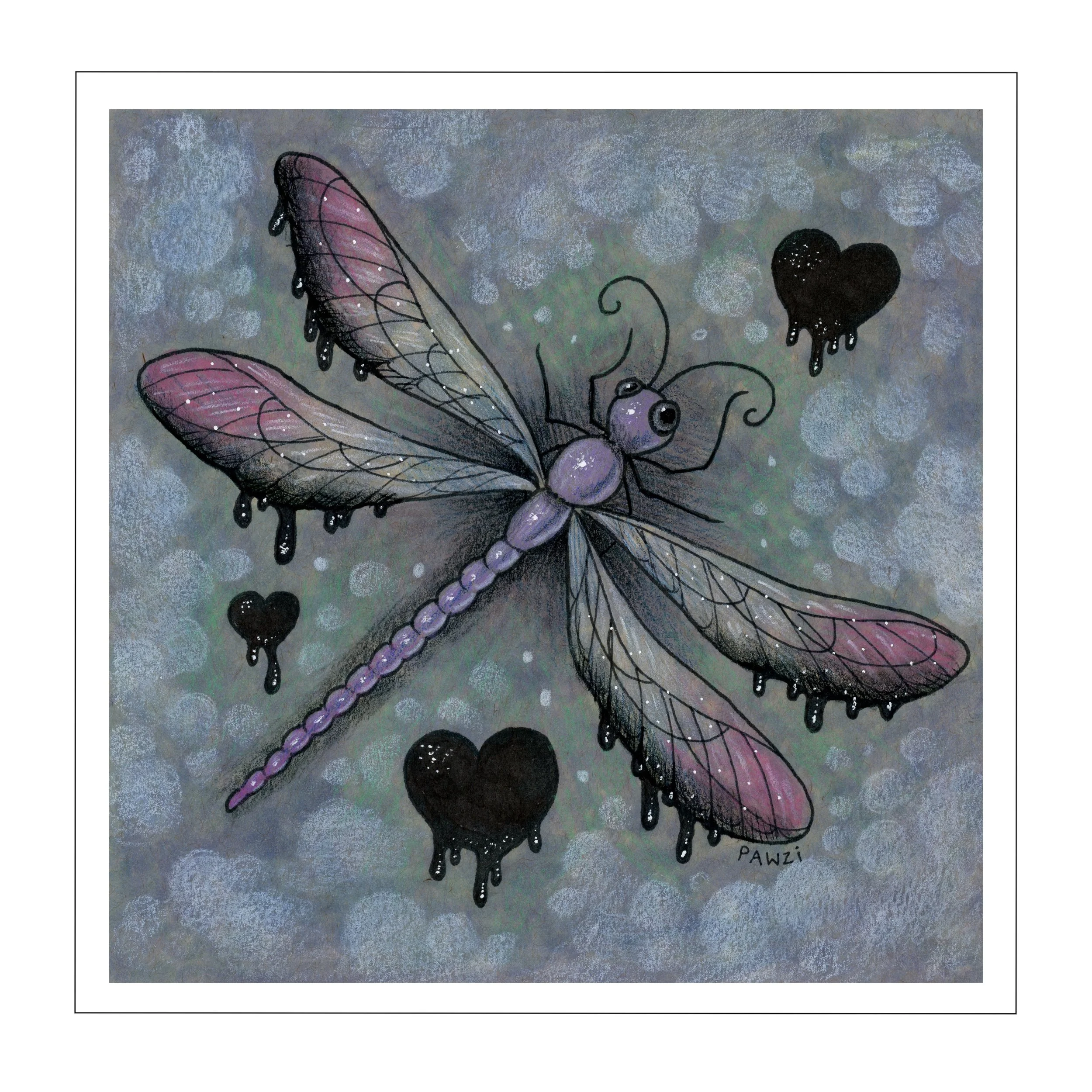 "DREAMCORE DRAGONFLY" Fine Art Print
