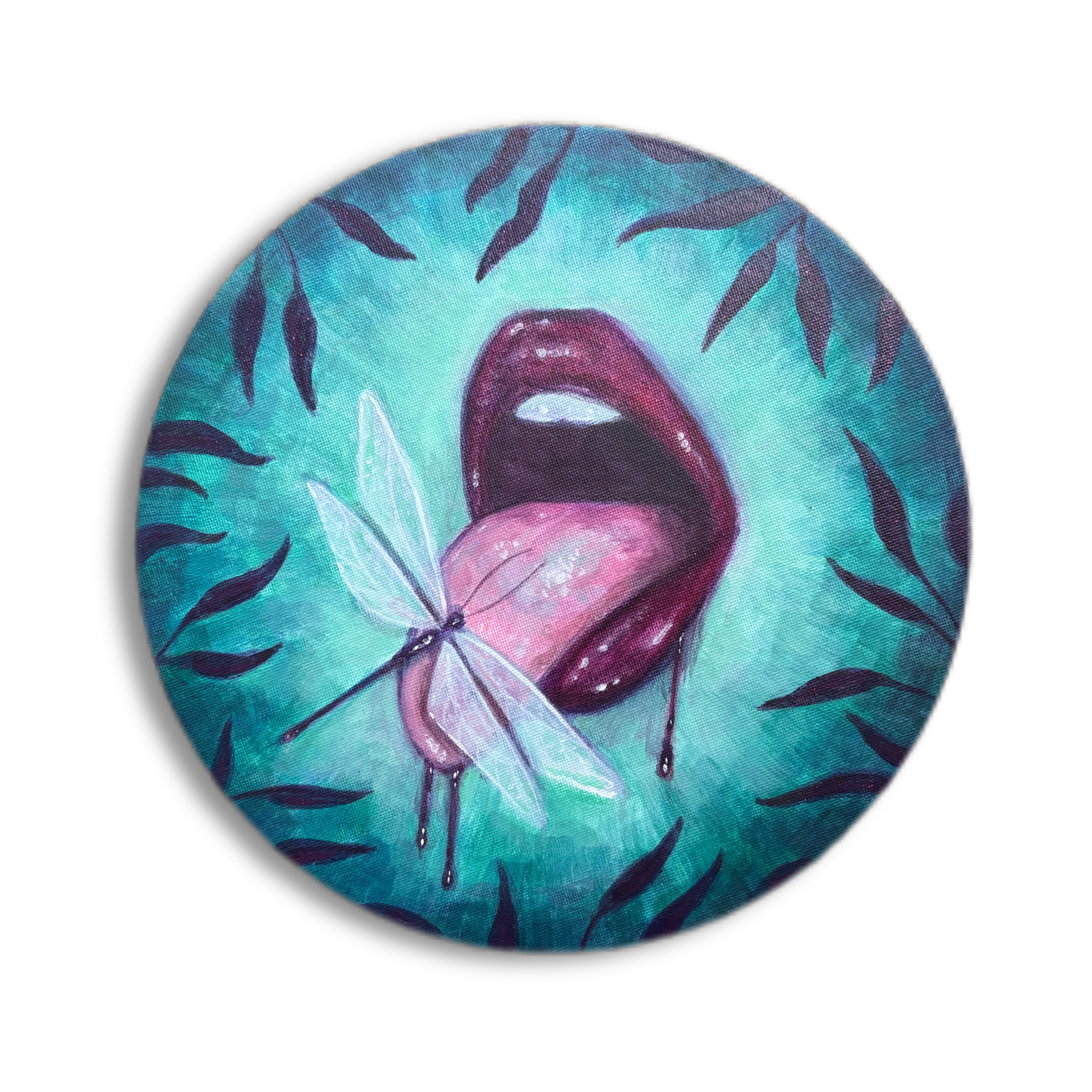 "GARDEN OF WONDER" 10 inch Original Painting