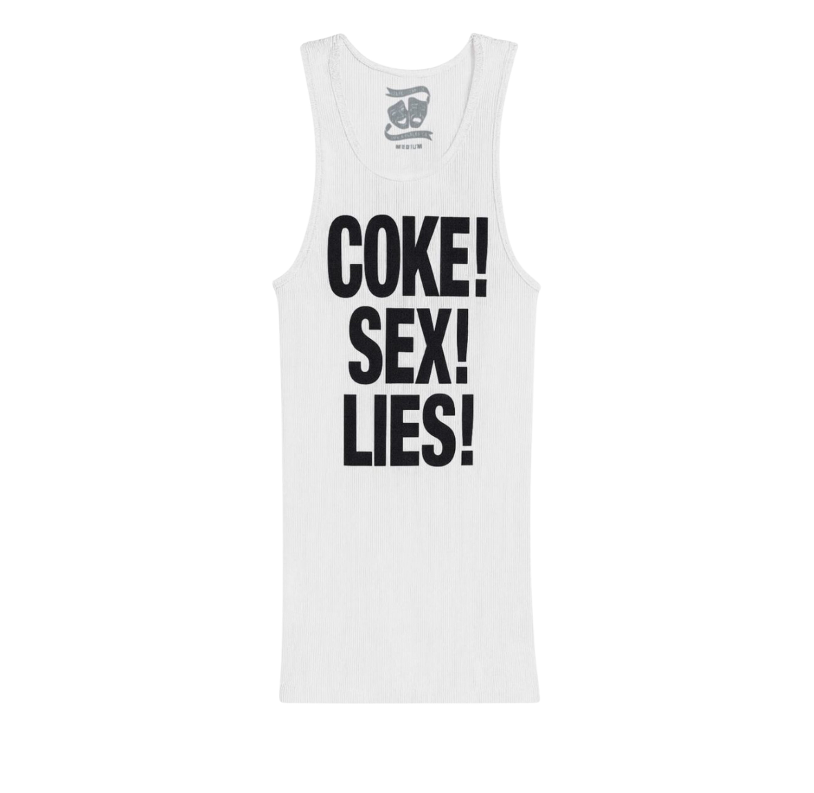 Coke Sex Lies Printed Tank
