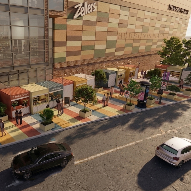 Autorité du district du Marché By un « Village des commerçants » pour améliorer l'expérience des visiteurs