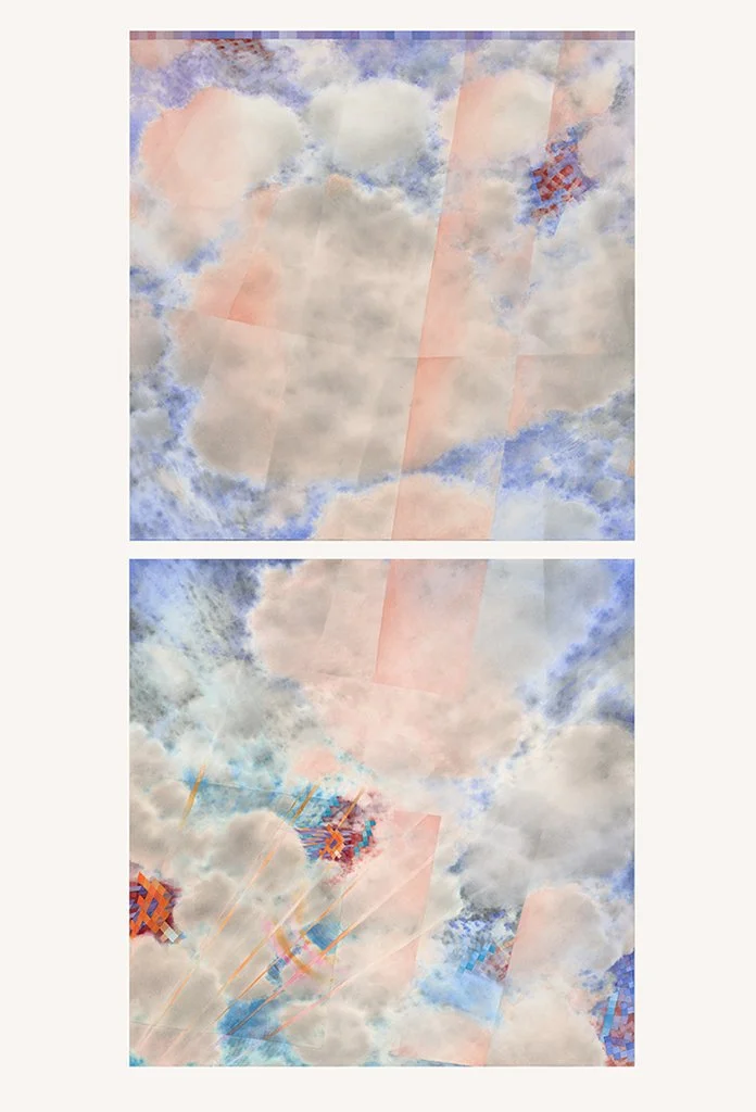 Sensors 15: Ascending, 2024, DIPTYCH