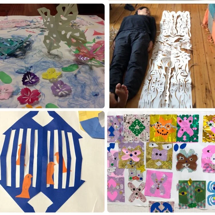 切り紙であそびたい!