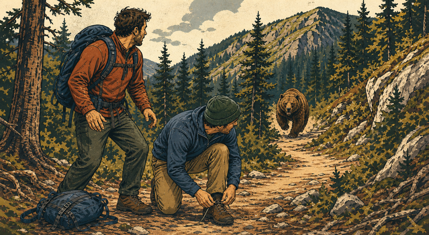 You Don’t Have to Outrun the Bears