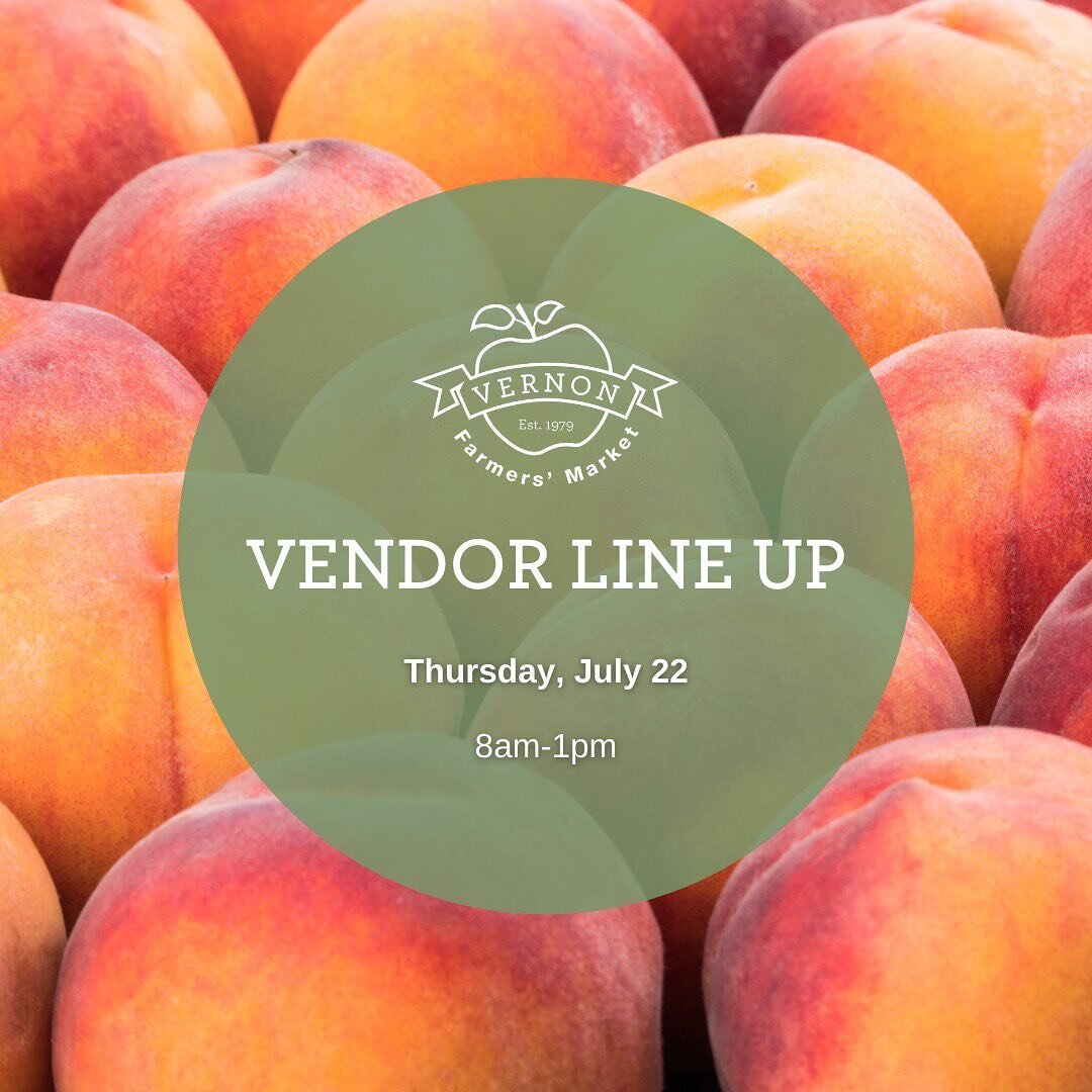 Make it a fresh day at our Thursday Market tomorrow! 🍑🫐🥬🥒🥕

There is SO much Okanagan goodness to discover! Our farmers work hard to bring you the freshest fruits &amp; veggies from their farm to your table. 

We also have a talented line up of 