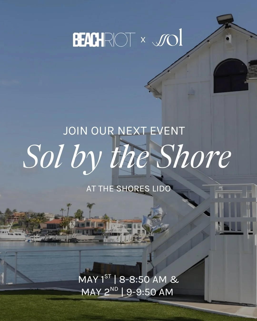 Join us for our next Pilates pop-up &amp; shop with @beachriot May 1st and 2nd 🌞

Friday: Start your weekend with Pilates on the lawn at 8AM&mdash;shop, sip, stay awhile!
Saturday: Same lawn, new setup&mdash;Pilates, picnic vibes + pop-ups

We&rsquo