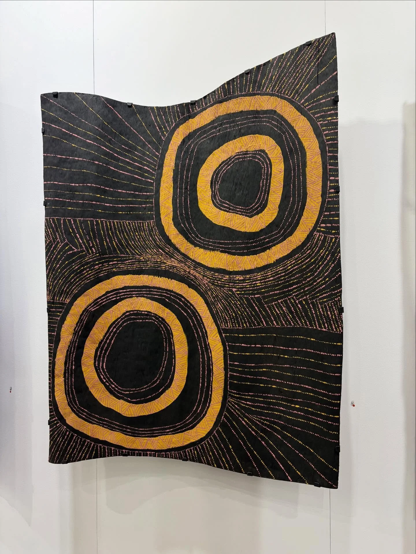 Congratulations to @munupiarts artists for their exhibition @sydneycontemporary