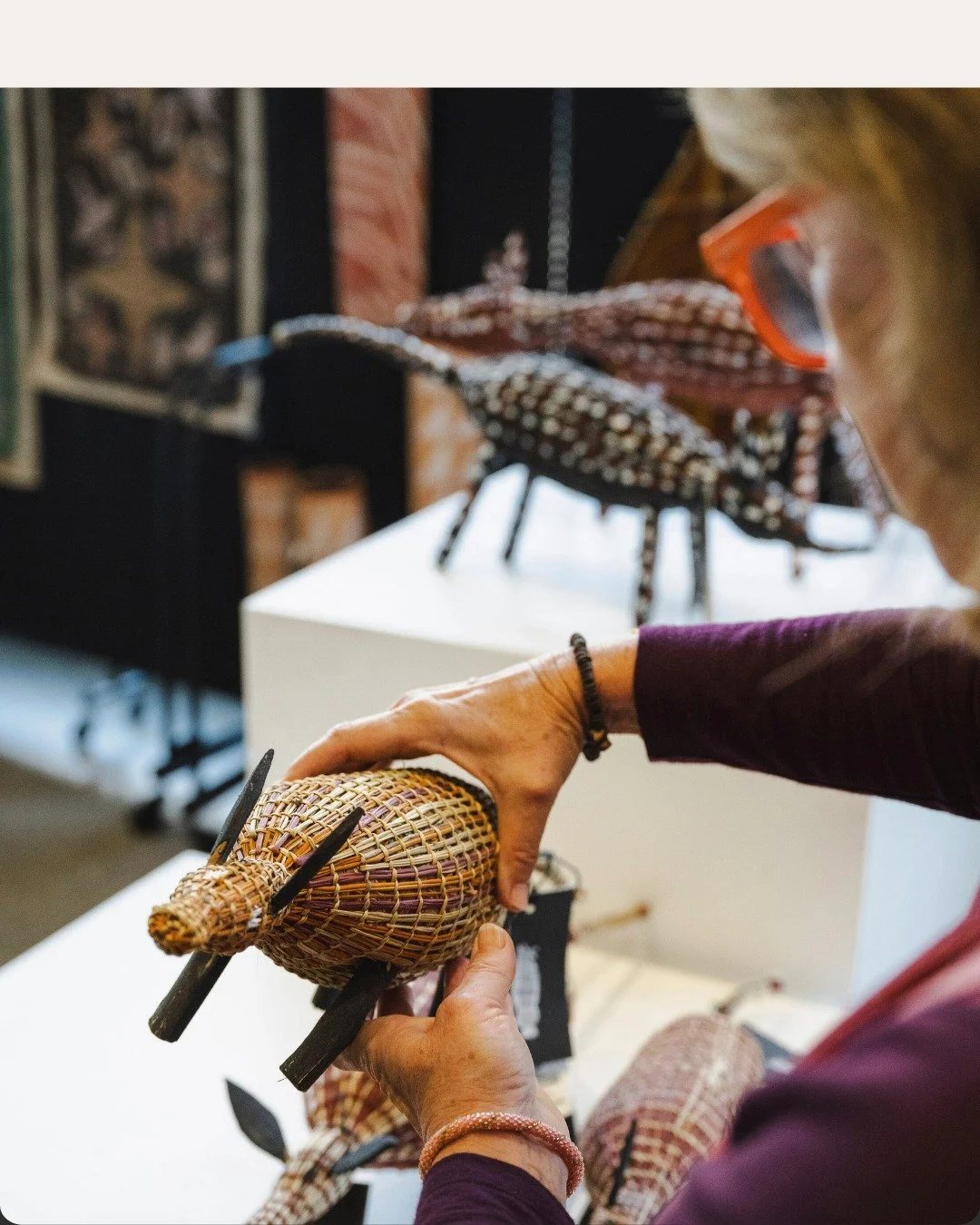 Unique in every detail, rich in story and meaning ❤️

We look forward to showcasing more artists at the National Indigenous Art Fair 2026 when we return to The Cutaway, Barangaroo on 3-5 July.

Early bird tickets available now in our bio
#nationalind