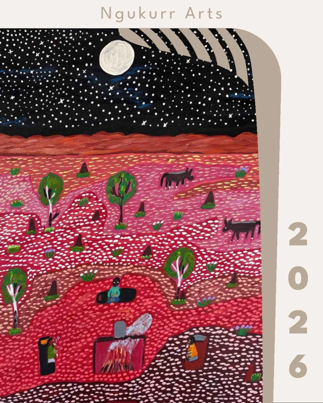 Ngukurr Arts will be at the National Indigenous Art Fair 2026 returning to The Cutaway, Barangaroo, 3&ndash;5 July ❤️🎨👣 

Ngukurr Art Centre sits a stone&rsquo;s throw from the banks of the Roper River in Ngukurr, South East Arnhem Land. The Art Ce