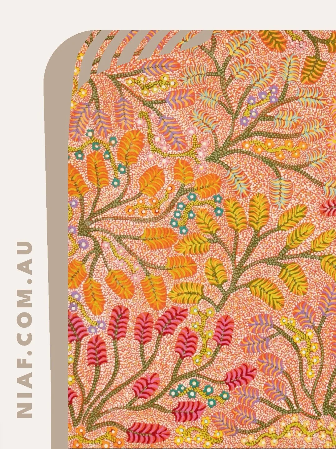 Artists of Ampilatwatja will be at the National Indigenous Art Fair 2026 returning to The Cutaway, Barangaroo, 3&ndash;5 July ❤️🎨👣 

''The work produced by our artists is unique and recognisably distinct from other Aboriginal artistic communities. 