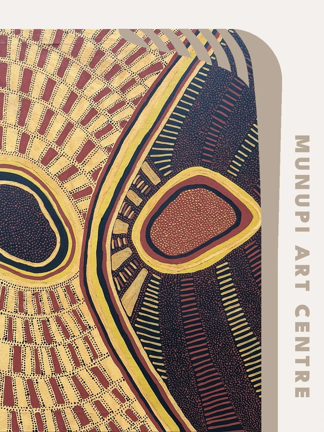 Munupi Arts and Crafts Association will be at the National Indigenous Art Fair 2026  returning to The Cutaway, Barangaroo, 3&ndash;5 July ❤️🎨👣 

Munupi Arts &amp; Crafts Association is located along Melville Island's north-western coastline at Pirl