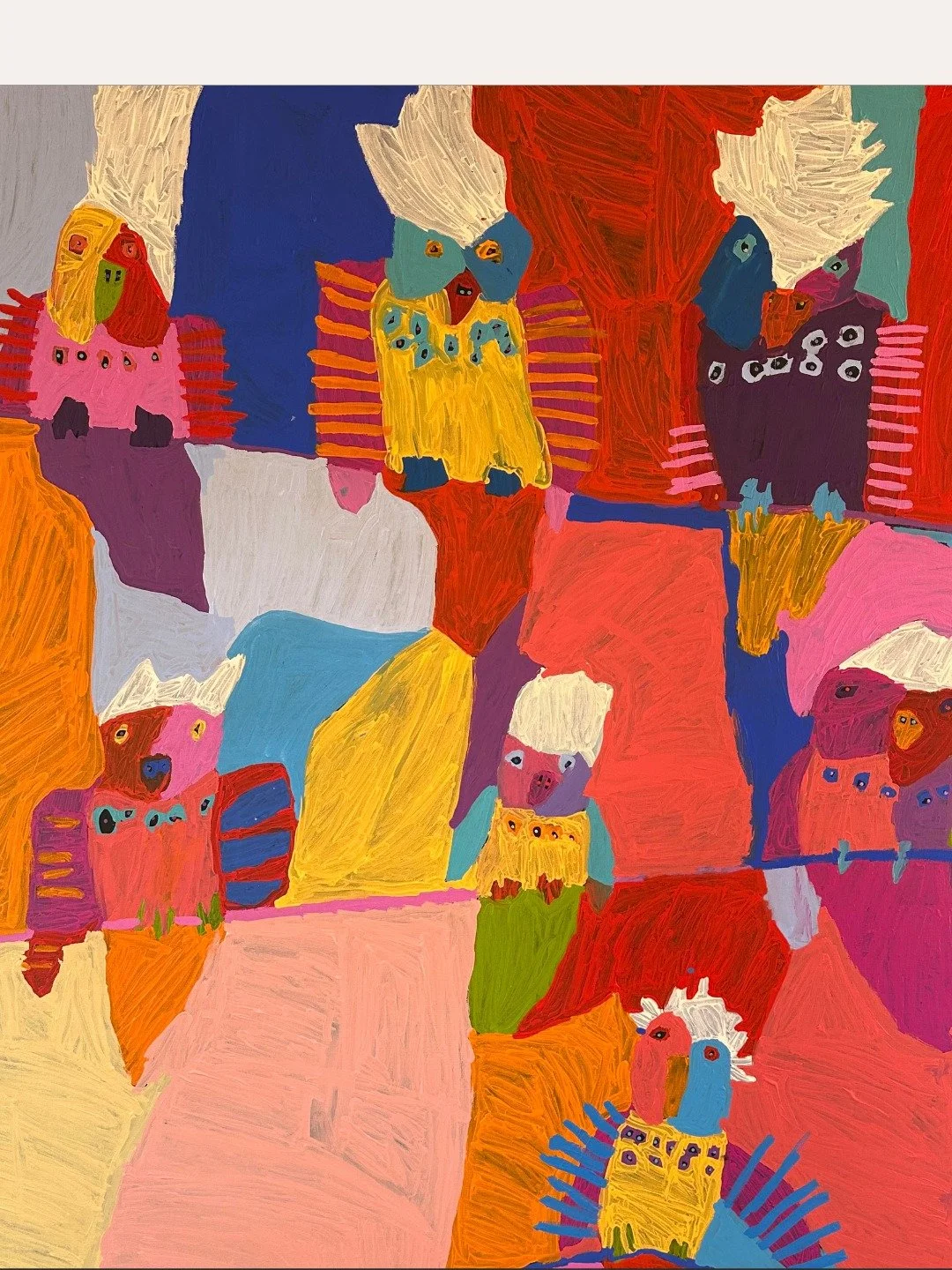 Warlukurlangu Artists will be at the National Indigenous Art Fair 2026  returning to The Cutaway, Barangaroo, 3&ndash;5 July ❤️🎨👣 

Image: Cecilia Alfonso

Warlukurlangu Artists is one of the oldest and most successful Aboriginal-owned art centres 