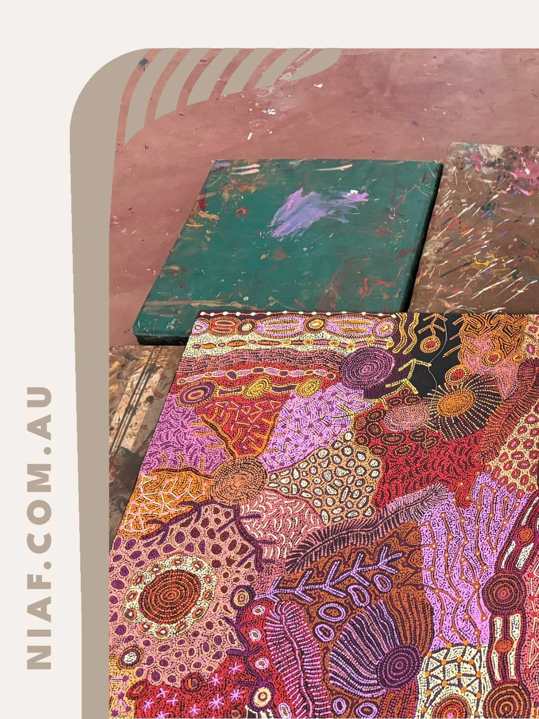 Warlukurlangu Artists will be at the National Indigenous Art Fair 2026  returning to The Cutaway, Barangaroo, 3&ndash;5 July ❤️🎨👣 

Image: Cecilia Alfonso

Warlukurlangu Artists is one of the oldest and most successful Aboriginal-owned art centres 