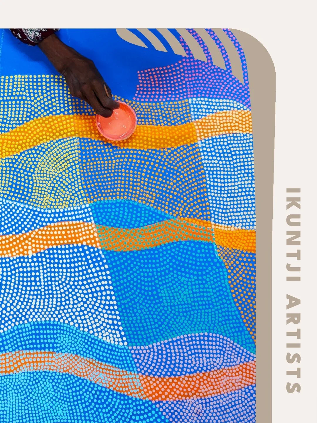 Ikuntji Artists will be at the National Indigenous Art Fair 2026 returning to The Cutaway, Barangaroo, 3&ndash;5 July ❤️🎨👣

Image: Ann Lane nee Dixon

Experience authentic, one-of-a-kind artworks and cultural stories, shared directly by artists fro