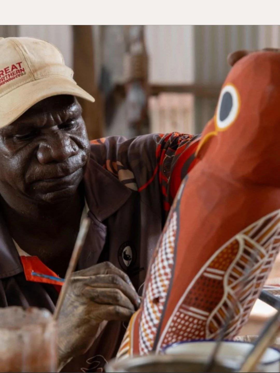 Jilamara Arts will be at the National Indigenous Art Fair 2026 returning to The Cutaway, Barangaroo, 3&ndash;5 July ❤️🎨👣

Image: Patrick Freddy Puruntatameri
Image courtesy of Jilamara Arts

Experience authentic, one-of-a-kind artworks and cultural