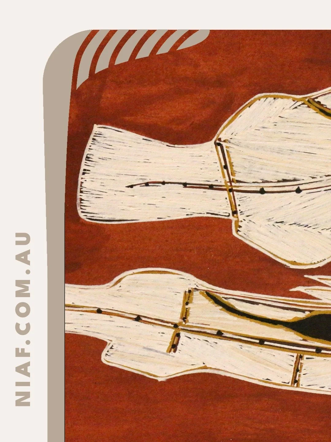 Injalak Arts and Culture Centre will be at the National Indigenous Art Fair 2026 returning to The Cutaway, Barangaroo, 3&ndash;5 July ❤️🎨👣

Artist: Joe Guymala
Image courtesy of Injalak Arts and Culture Centre

Experience authentic, one-of-a-kind a