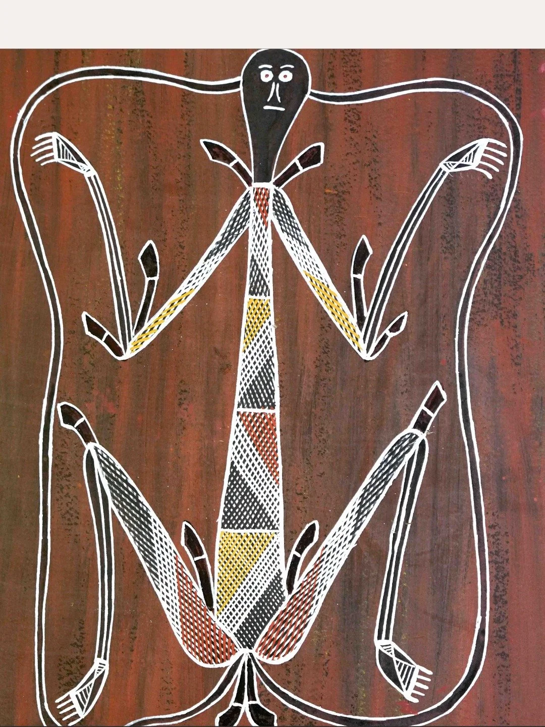 Injalak Arts and Culture Centre will be at the National Indigenous Art Fair 2026 returning to The Cutaway, Barangaroo, 3&ndash;5 July ❤️🎨👣

Artist: Larry Bangarr
Image courtesy of Injalak Arts and Culture Centre

Experience authentic, one-of-a-kind