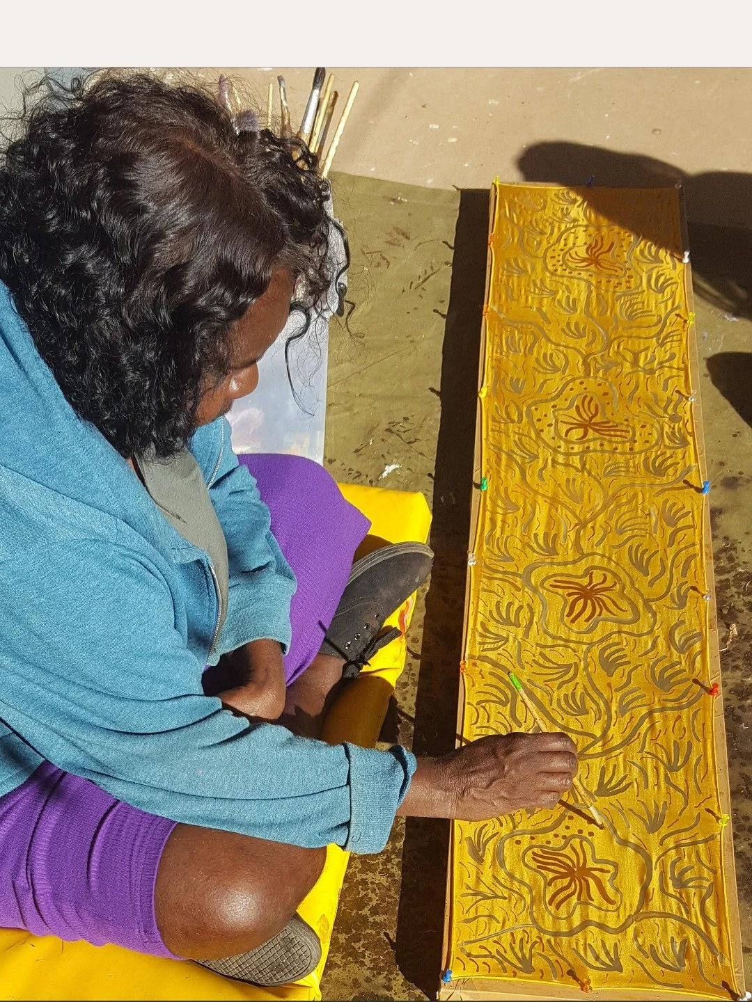Engawala Art Centre will be at the National Indigenous Art Fair 2026 returning to The Cutaway, Barangaroo, 3&ndash;5 July ❤️🎨👣

Artist: Mary Tilmouth
Image courtesy of Engawala Art Centre

Experience authentic, one-of-a-kind artworks and cultural s