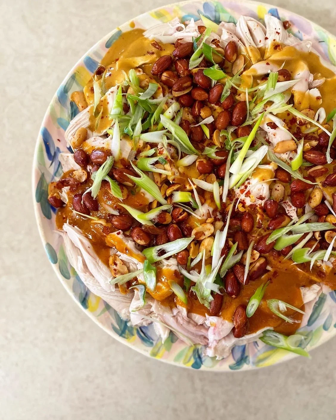 Bang Bang Chicken - Cold poached chicken with ‘strange flavour’ sauce