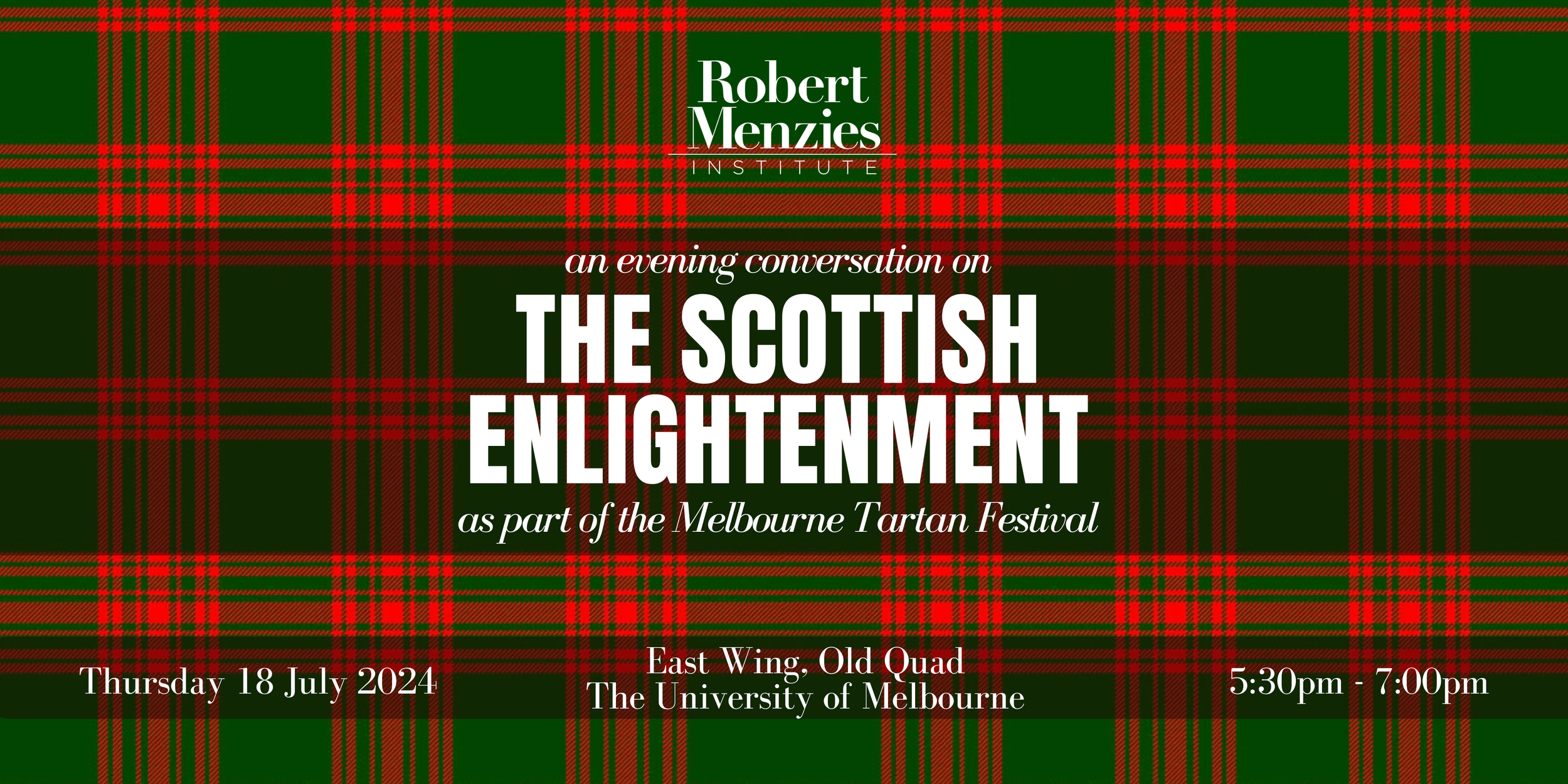 A Scottish Enlightenment lecture as part of the Tartan Festival 2024.