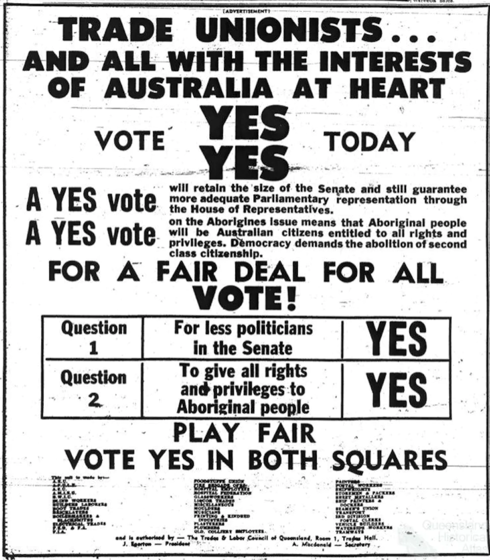 1967 Referendum and the Nexus Clause — Robert Menzies Institute