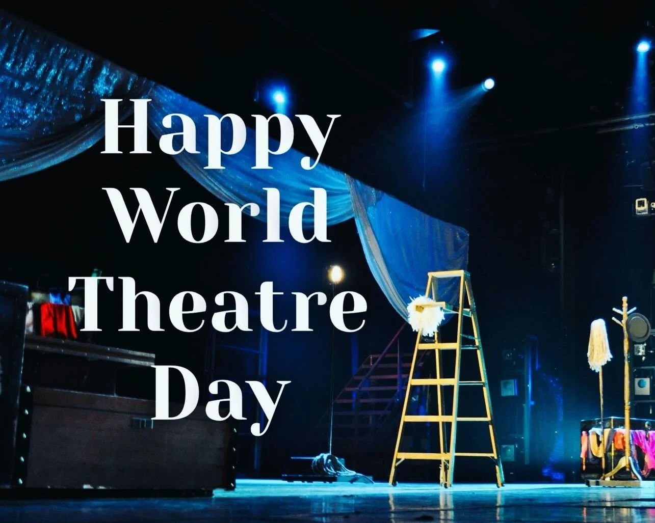 I&rsquo;m still here and I&rsquo;m still loving it. 

.

#WorldTheatreDay #Grateful