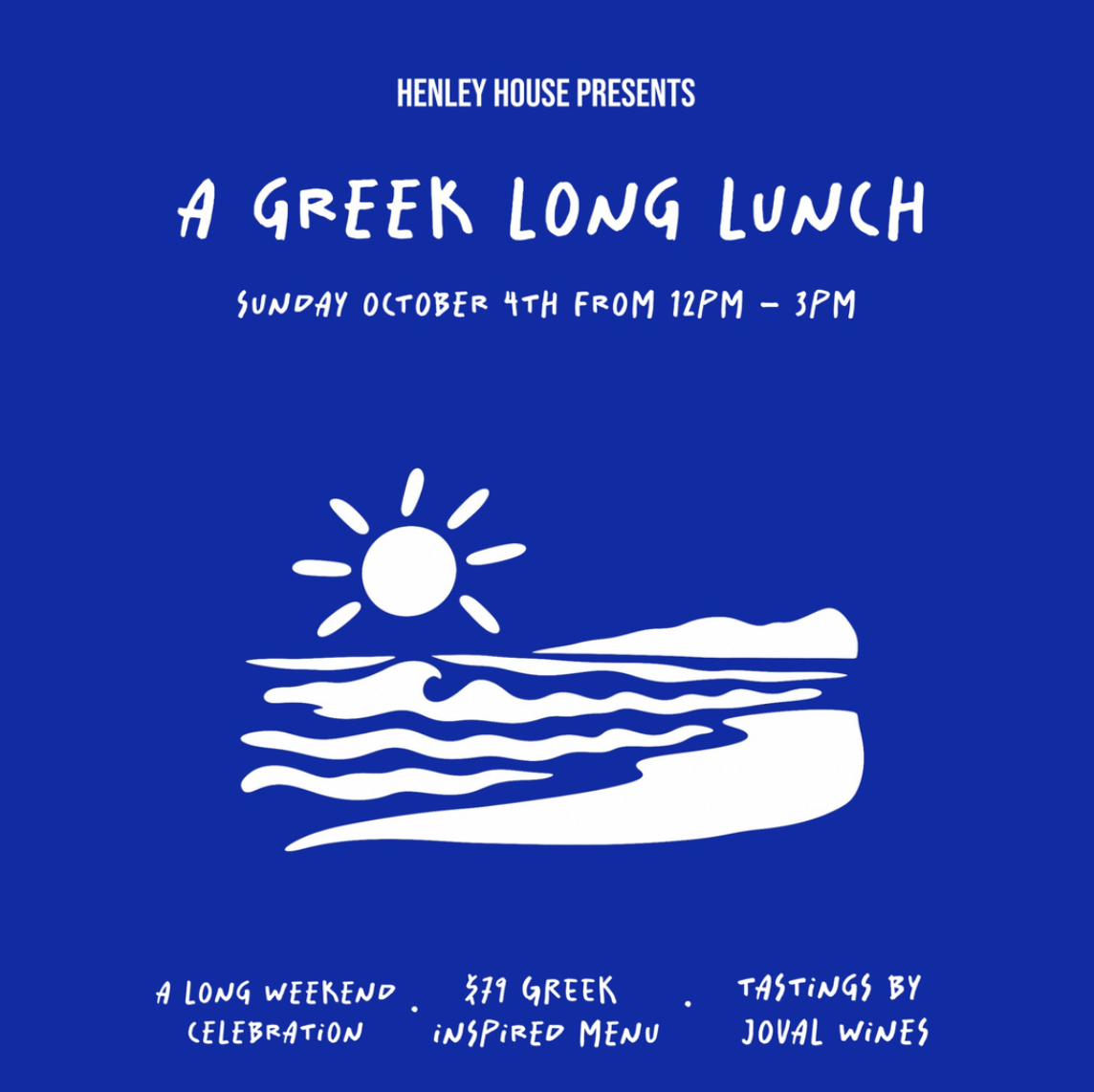 A GREEK LONG LUNCH