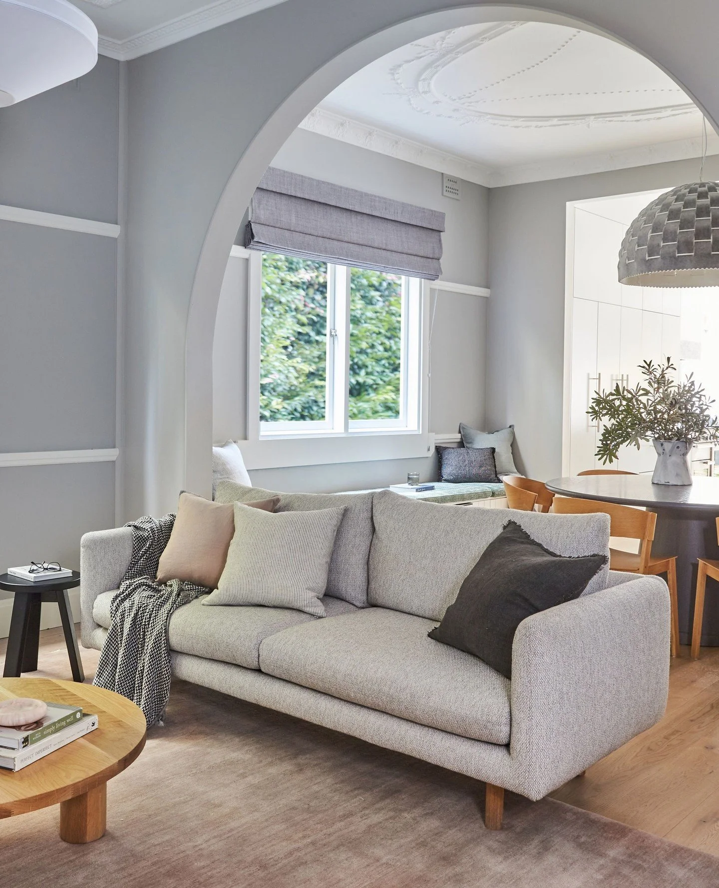 A small footprint, thoughtfully reimagined.⁠
⁠
At Colgate Cottage, the kitchen living and dining zone was designed to work harder, without ever feeling compromised. In a restored workers cottage, every decision matters. ⁠
⁠
We focused on creating a s