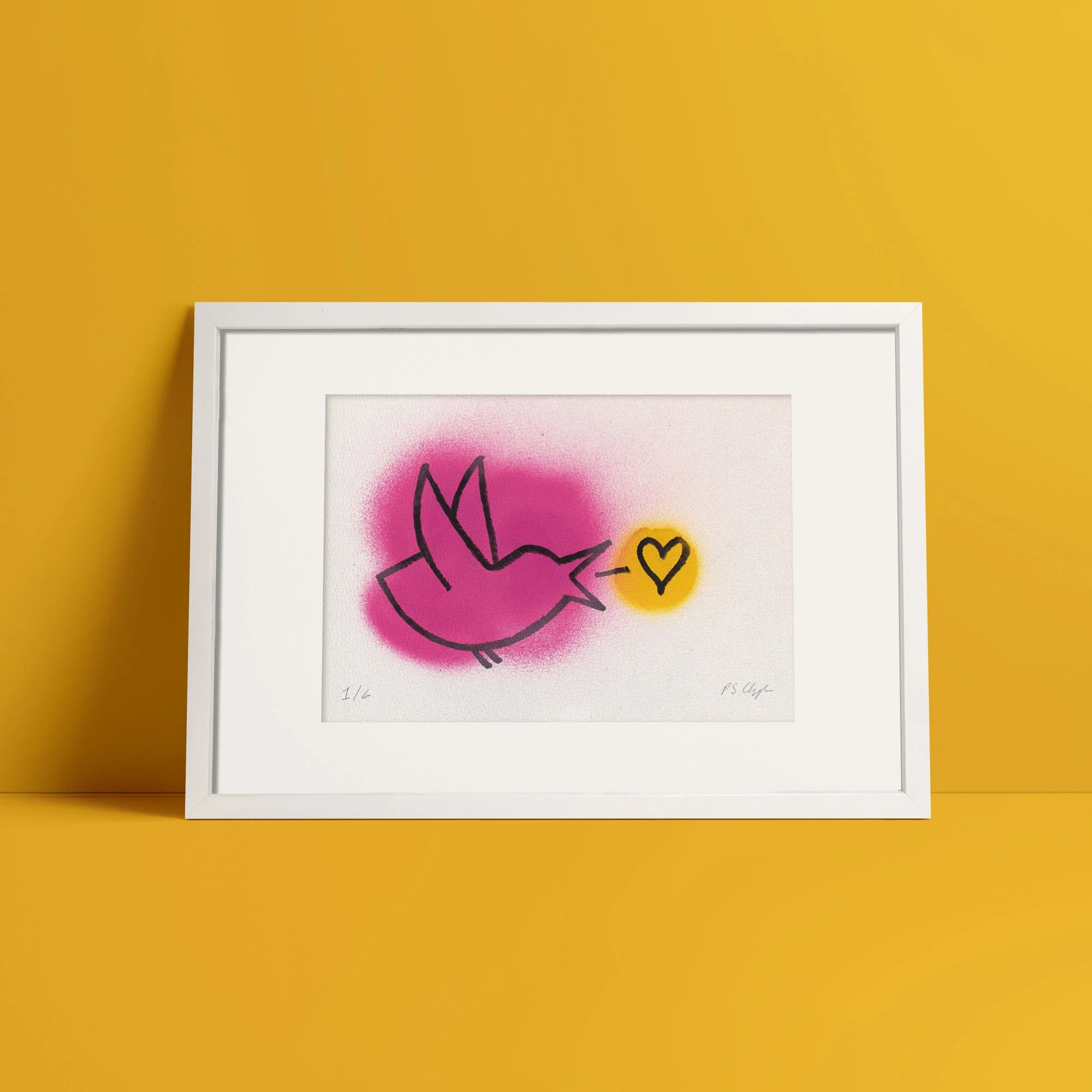 Spray Paint & Ink: A Limited Pop Art Bird Collection