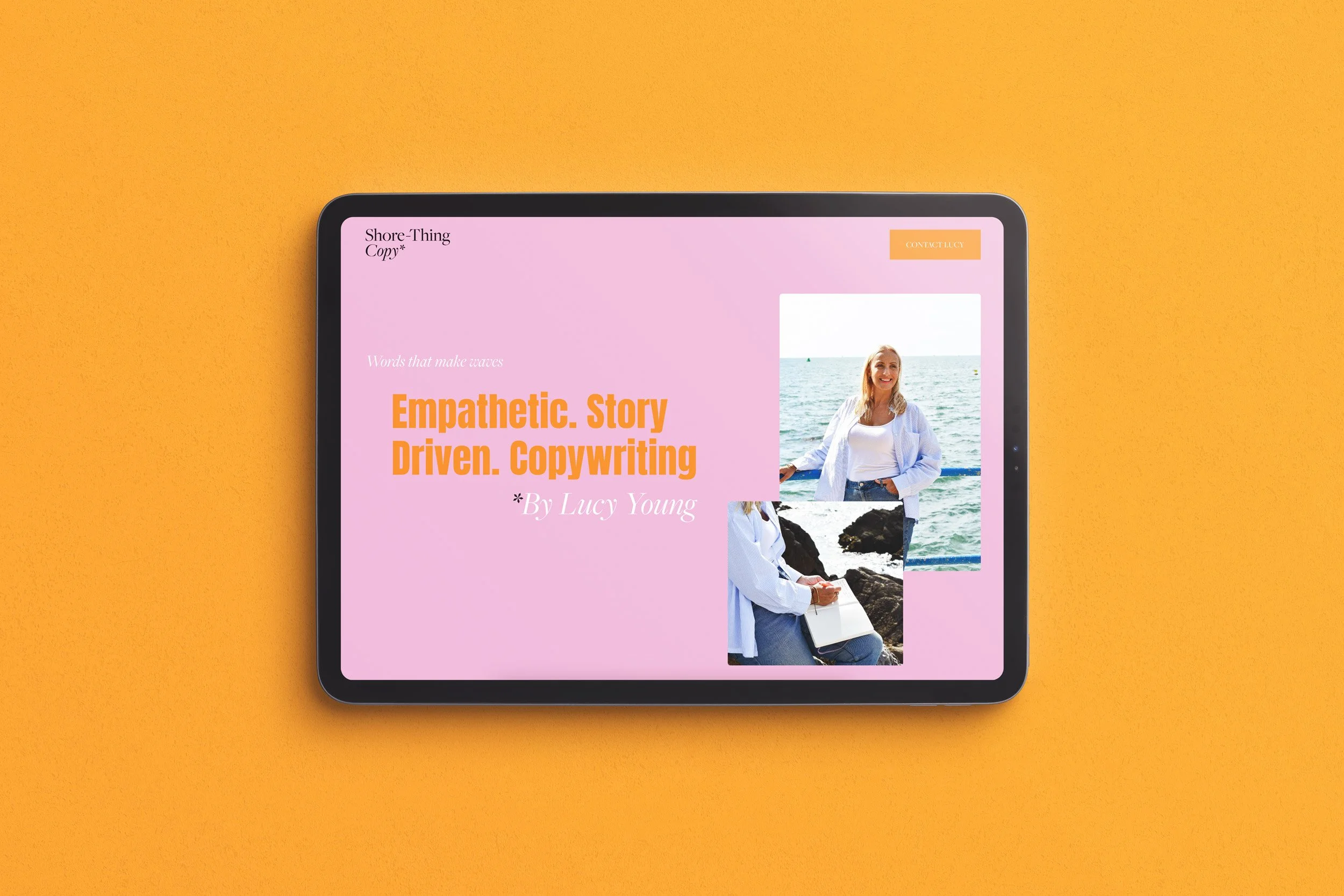 Shore-Thing Copy Website