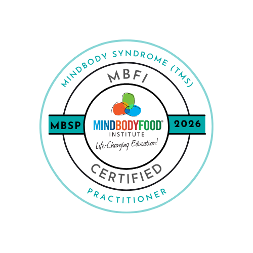 MindBody Syndrome (TMS) Practitioner certification, Geraldine Coffey, chronic pain specialist