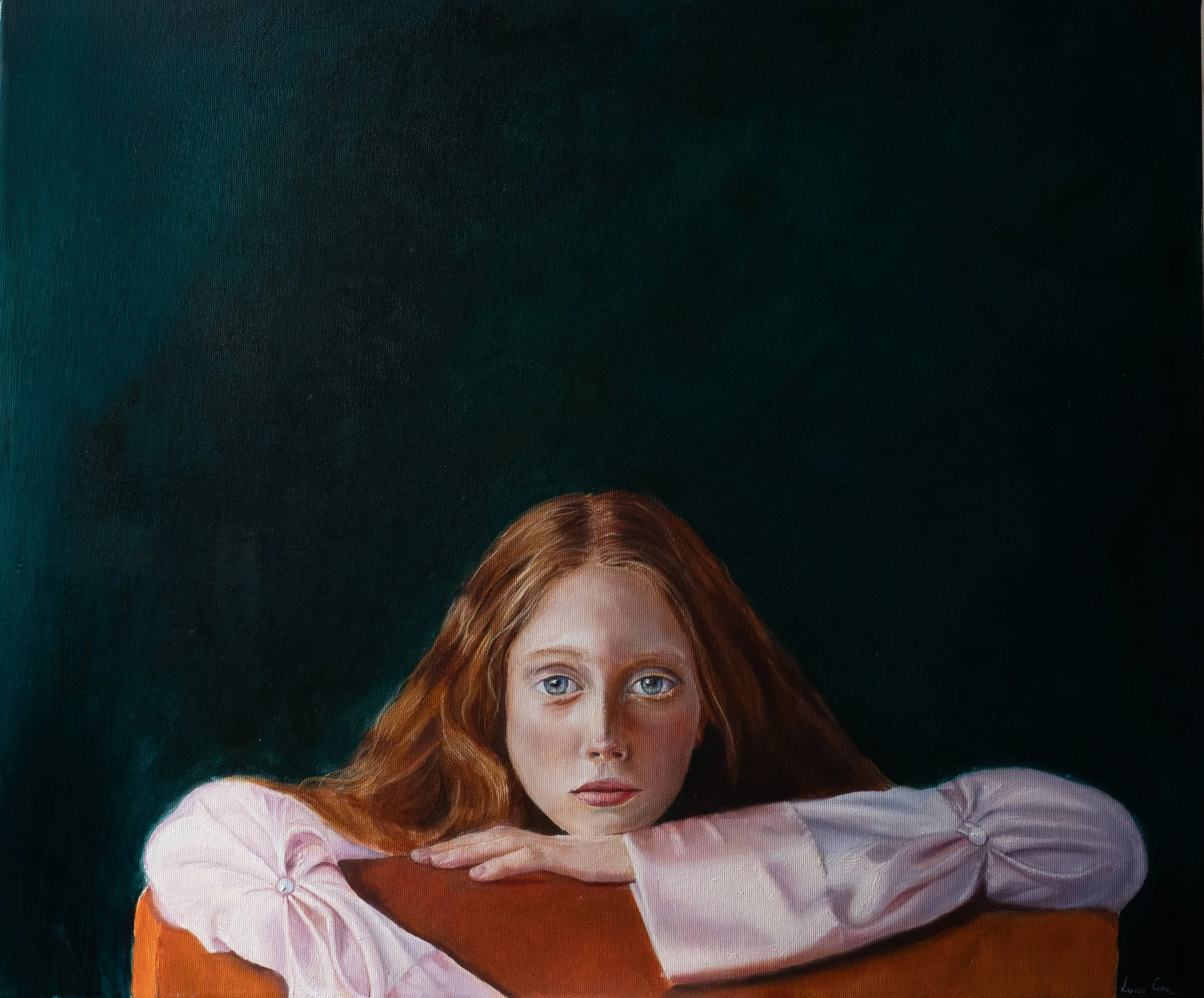 DISPONIBLE. Las horas, 2018. Medidas: 54cmx65cm. Óleo sobre lienzo de algodón. Técnica: alla prima