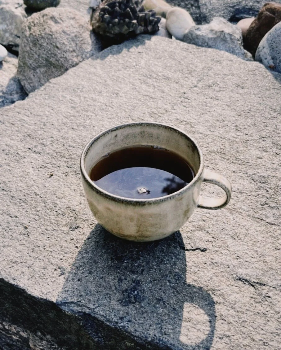 Gr&aring; steingodsleire + birch glaze 🫶🏼