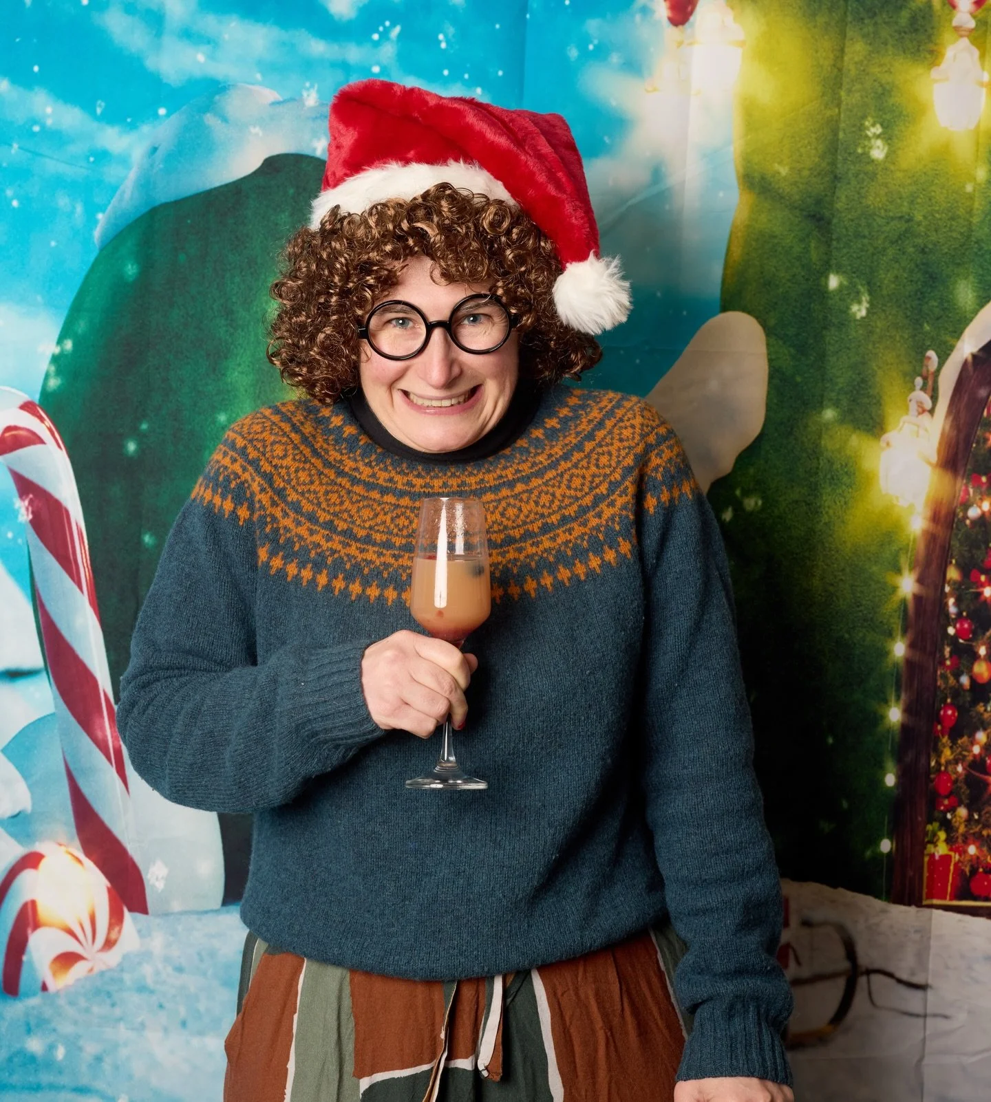 On the tenth day of Christmas, Tanya is here to bless us all with her stunning smile and jumper of dreams. And YET AGAIN, a wig that just works&hellip; 

Who remembers when we had Funky Hat Fridays? Perhaps it&rsquo;s time to launch Wicked Wig Wednes