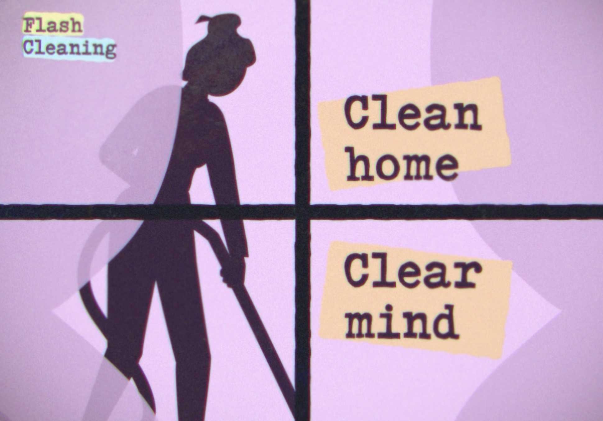 Flash Cleaning (2D motion design)